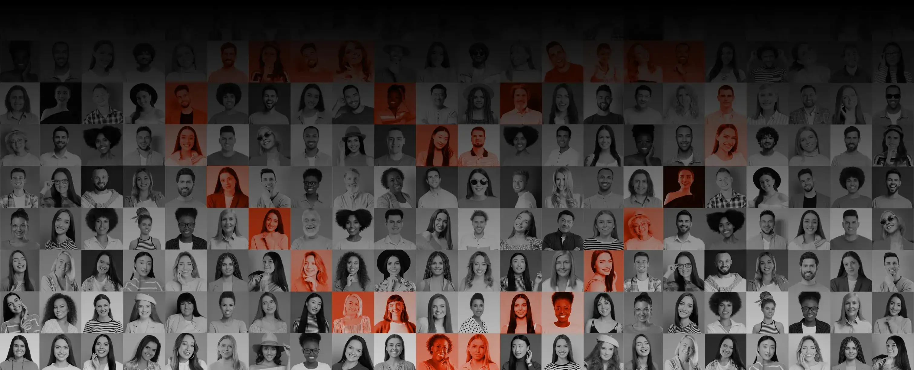 Grid image filled with a diverse group of people smiling (1)